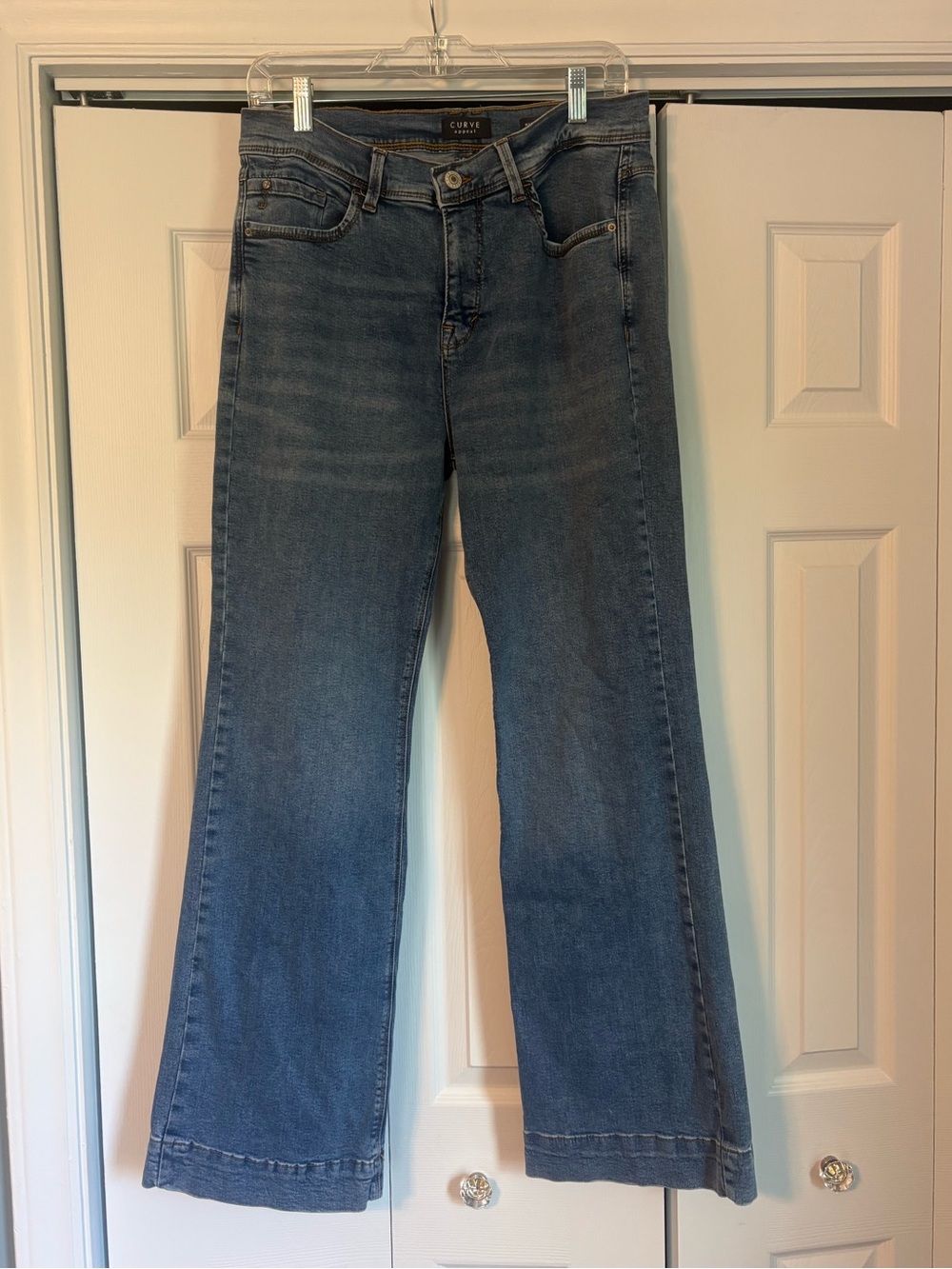 Curve Appeal High-Rise Flare Jeans for Women
